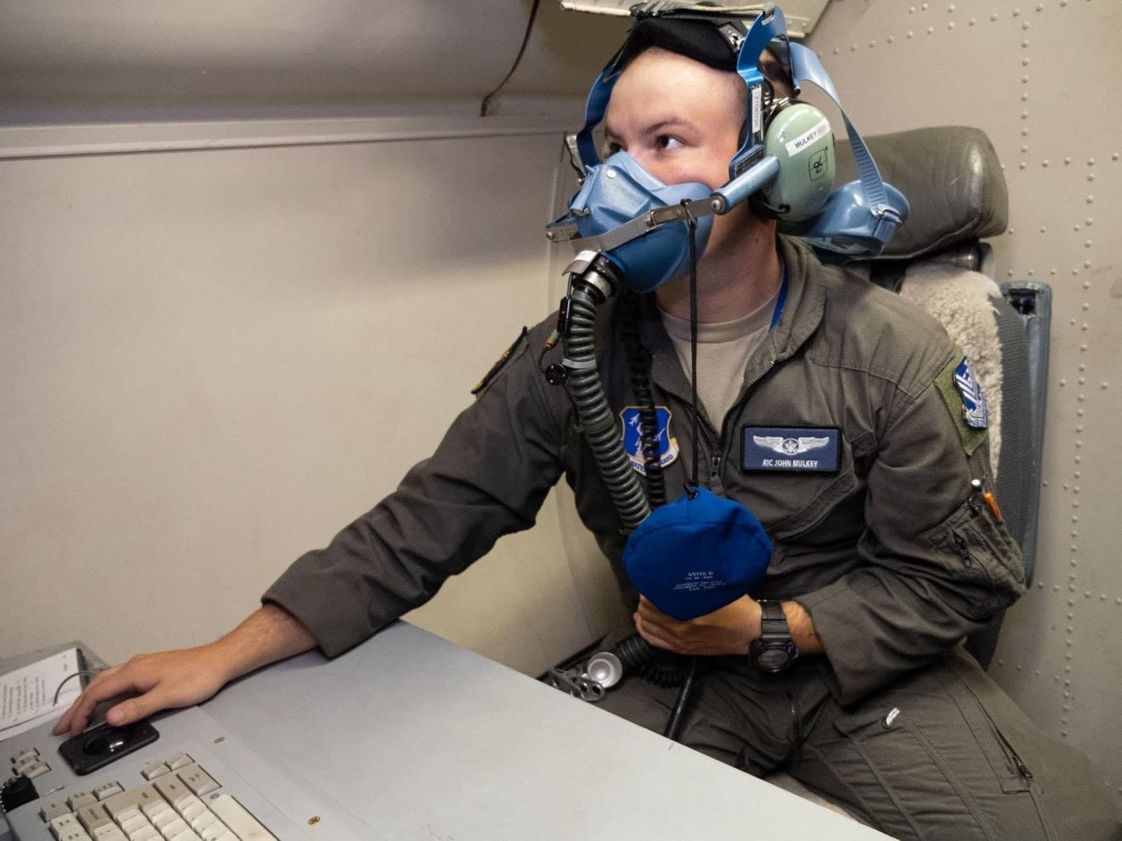 Legacy Land Care founder John Mulkey serving as U.S. Air Force aircrew